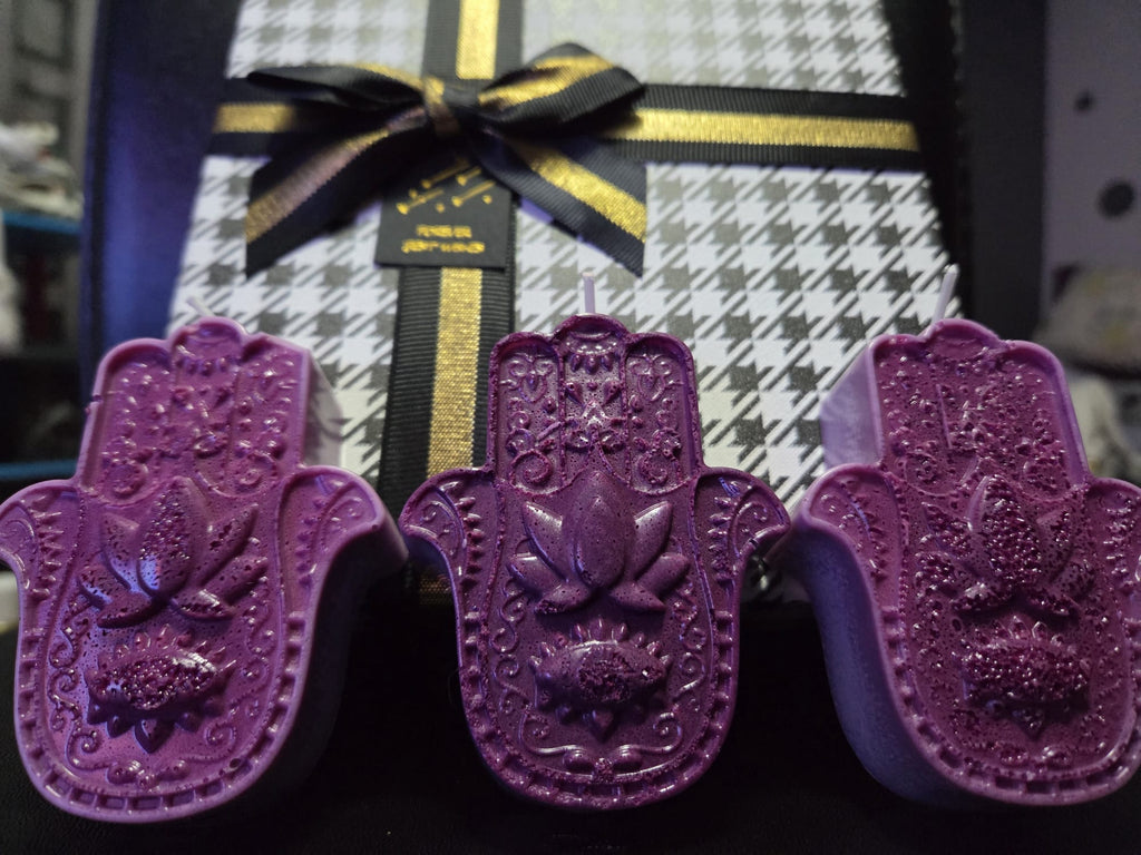 3 manos de Fátima con olor a caramelo