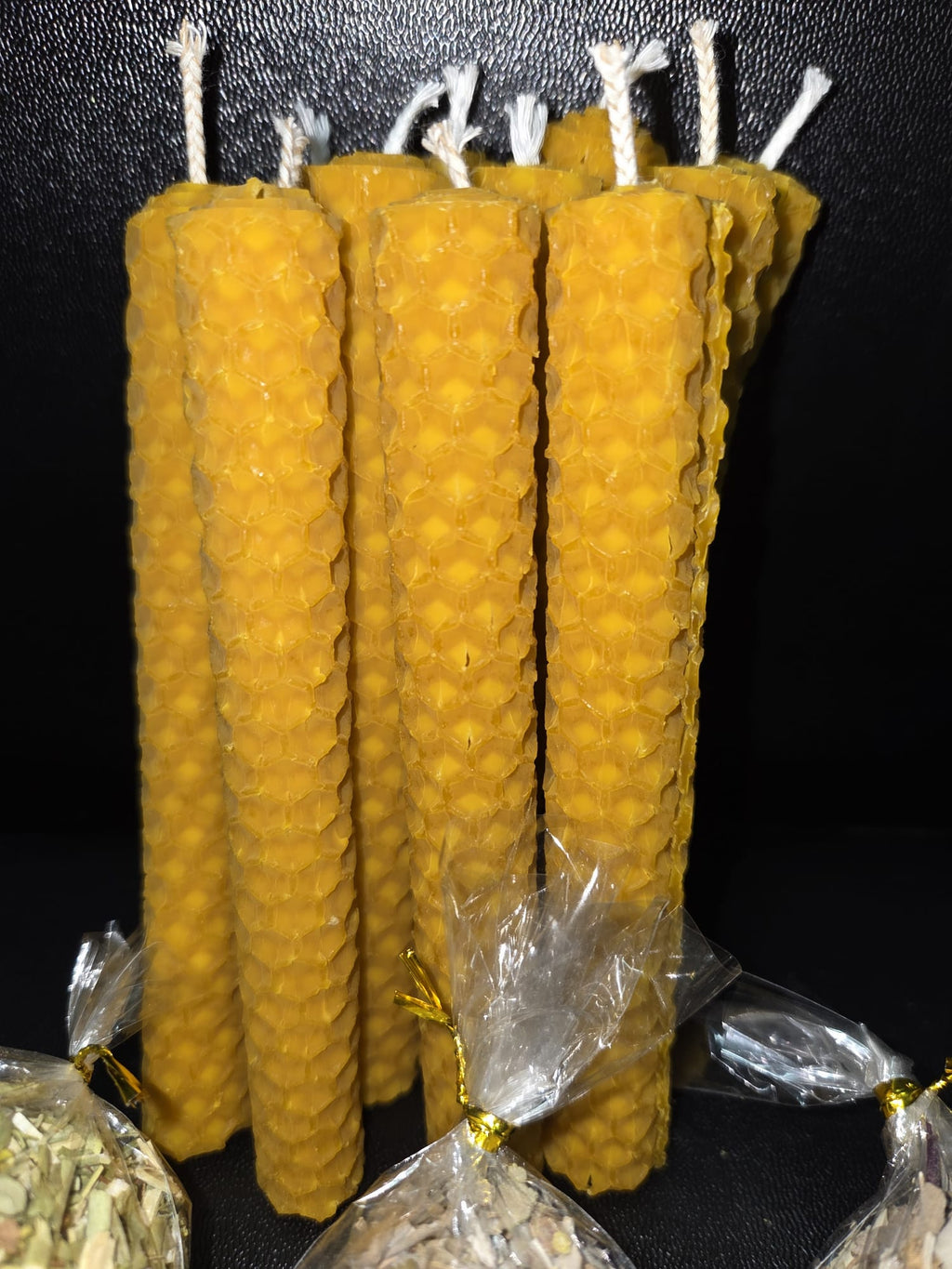 Ruda, Salvia y 11 Velas de Miel