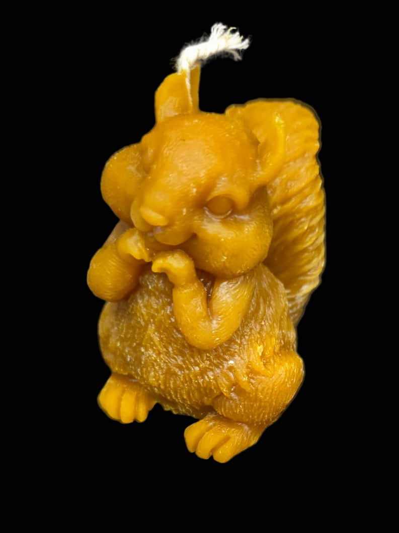 Ardilla de cera natural de abeja