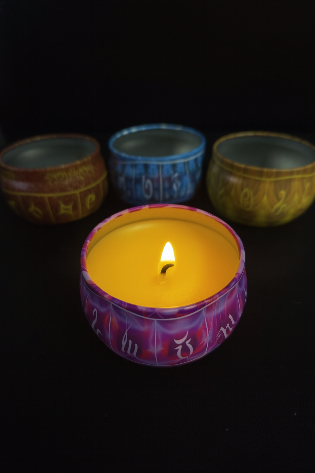 Vela de horóscopos con cera natural de abejas